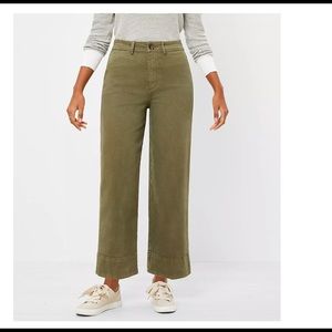 NWT Loft High Waist Wide Leg Pants